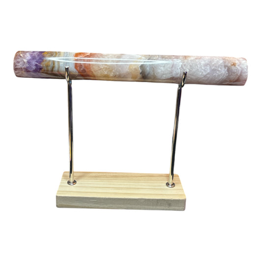 Mexican Crazy Lace Agate Bracelet Stand